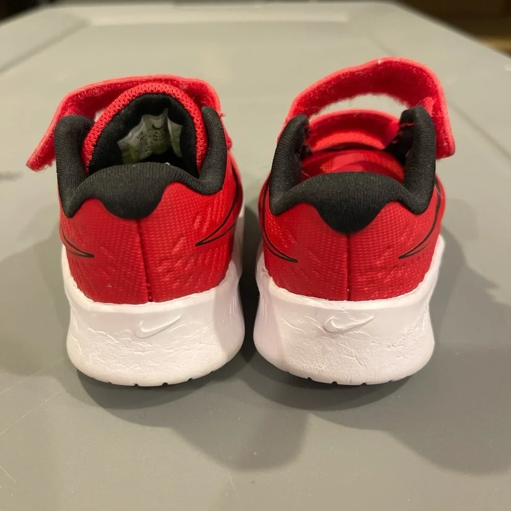 Nike Kids Red and Black Sneakers